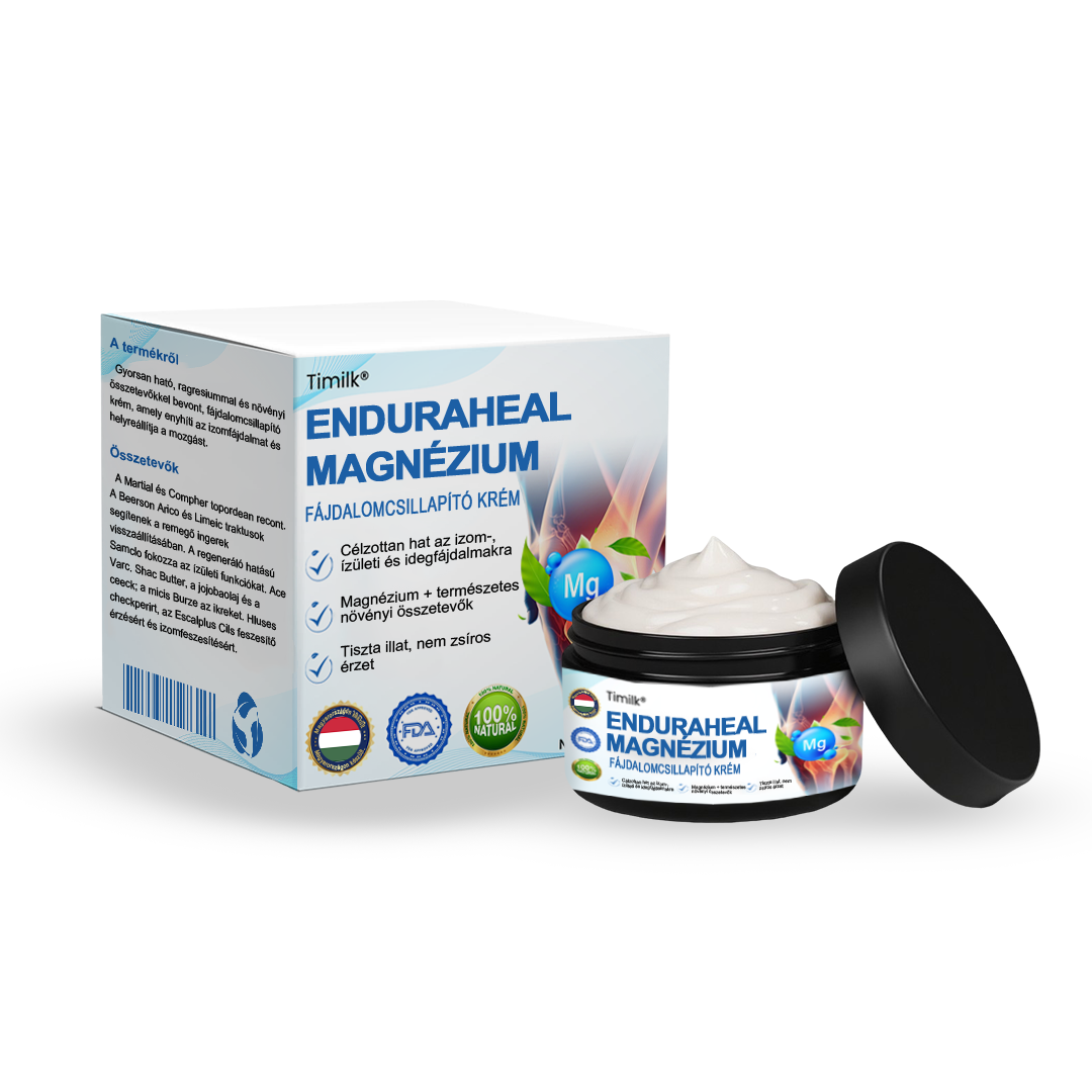 ✨ Timilk® – 🌿 Magnézium krém fájdalomcsillapításra 💪 (ízületi gyulladás, neuropátia, reuma, sportsérülések és egyebek) ✨