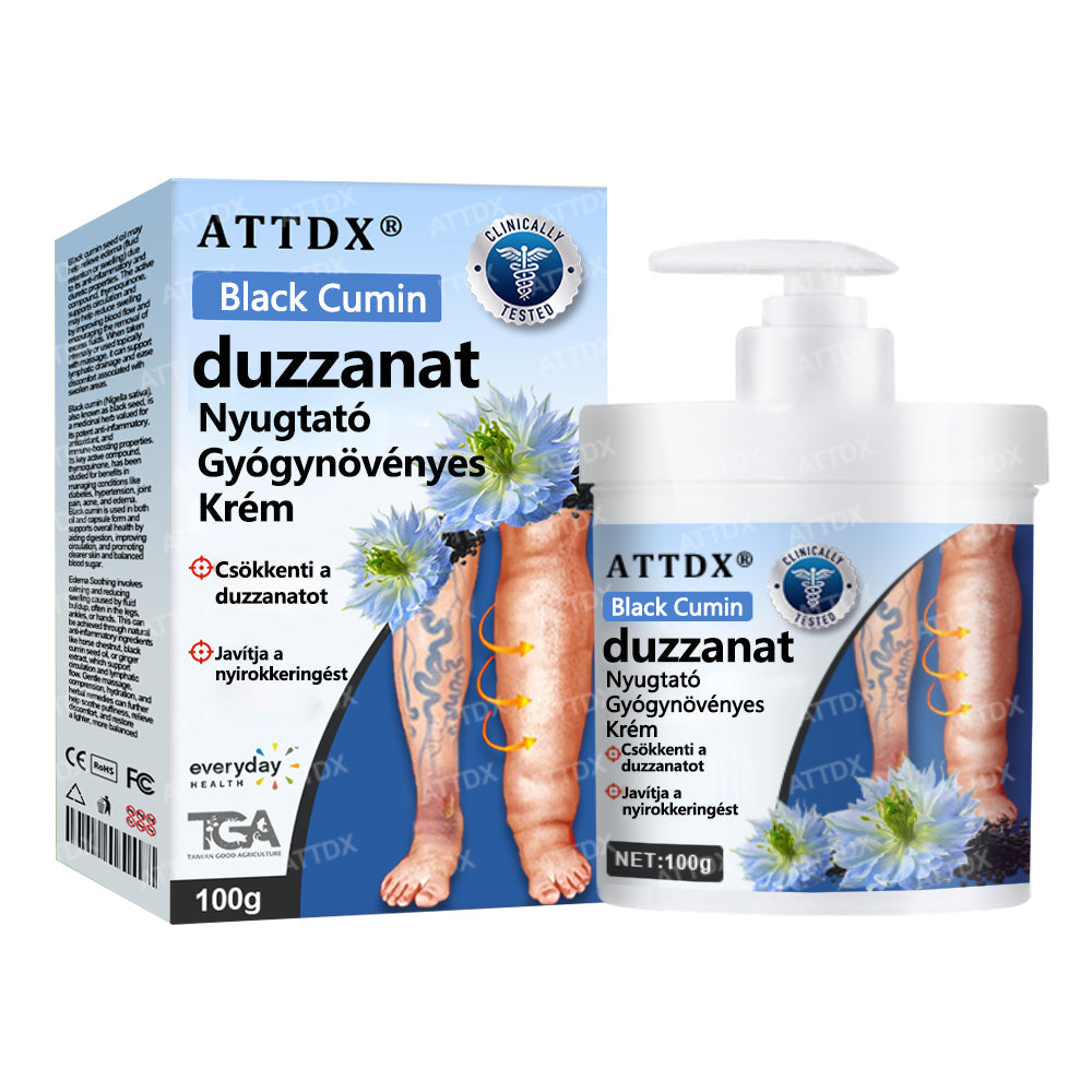 💧ATTDX® Növényi ödéma enyhítő krém nigellával