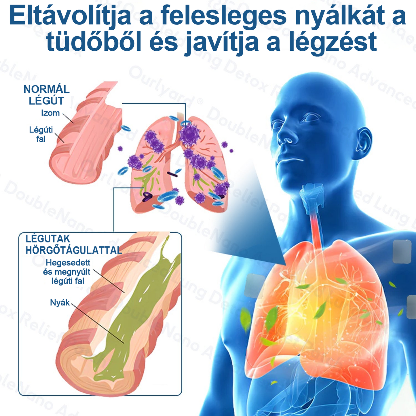 🛡️🛡️FDA Jóváhagyott | Zvoevo®  COPD Enyhítő Tapasz (💝 Köhögés, zihálás, légszomj, köpet, orrdugulás, hörghurut, allergiás tünetek, tüdő kényelmetlenség🫁)