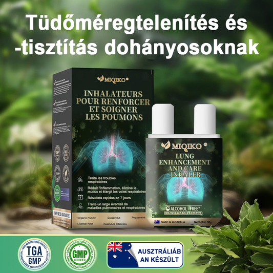 🎉【💟Készült és szállított az Egyesült Királyságban✅】👨⚕️𝐌𝐈𝐐𝐈𝐊𝐎® Lung Javító és ápoló inhalátorok (🌈Tüdőszakértő ajánlott🌈)