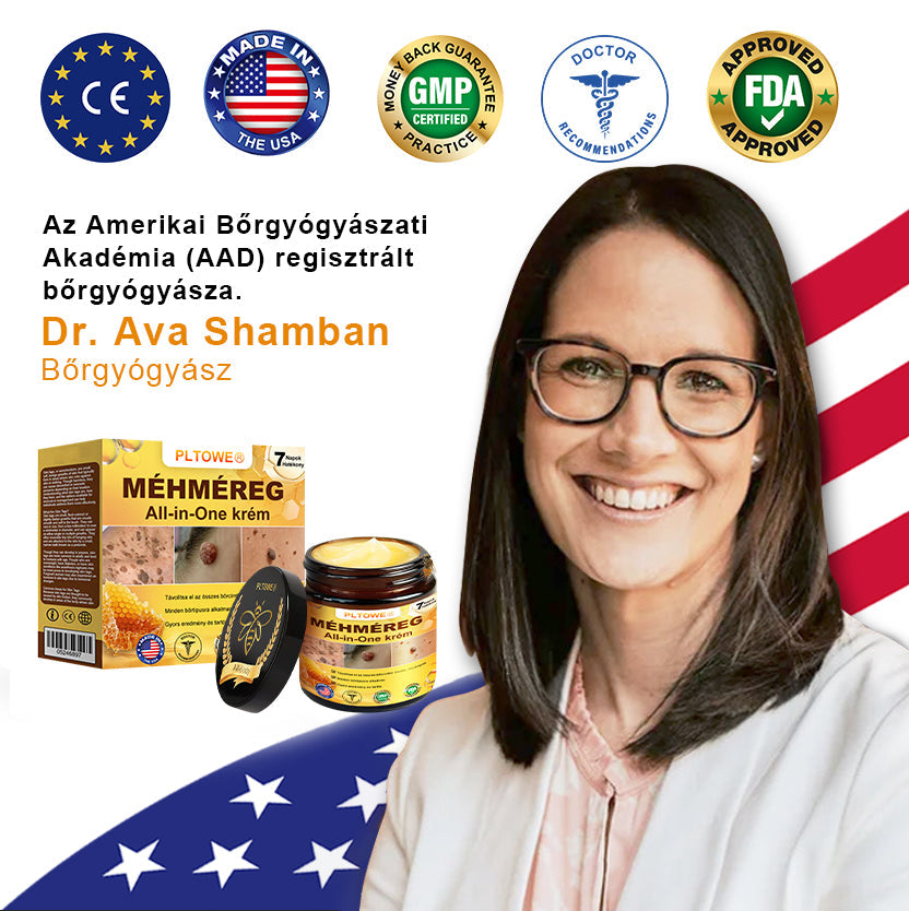Semmelweis Egyetem által ajánlott | Hivatalos bolt | PLTOWE™ teljes testfelületet ápoló krém: öregedésgátló, hidratáló, bőrjavító, egységes bőrtónus, akne- és sötét folt kezelés, szemölcs- és anyajegy eltávolítás, pikkelysömör enyhítése