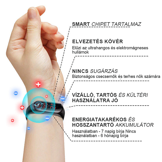 【 ⭐ utánvétel (COD) ⭐ 】𝐉𝐎𝐒𝐅𝑰𝐓™ ultrahangos zsírfúvás és távoli infravörös vércukorszint-kiegyenlítő méregtelenítő csuklópánt - Energy Balance 🔥 Korlátozott idejű akció 🔥