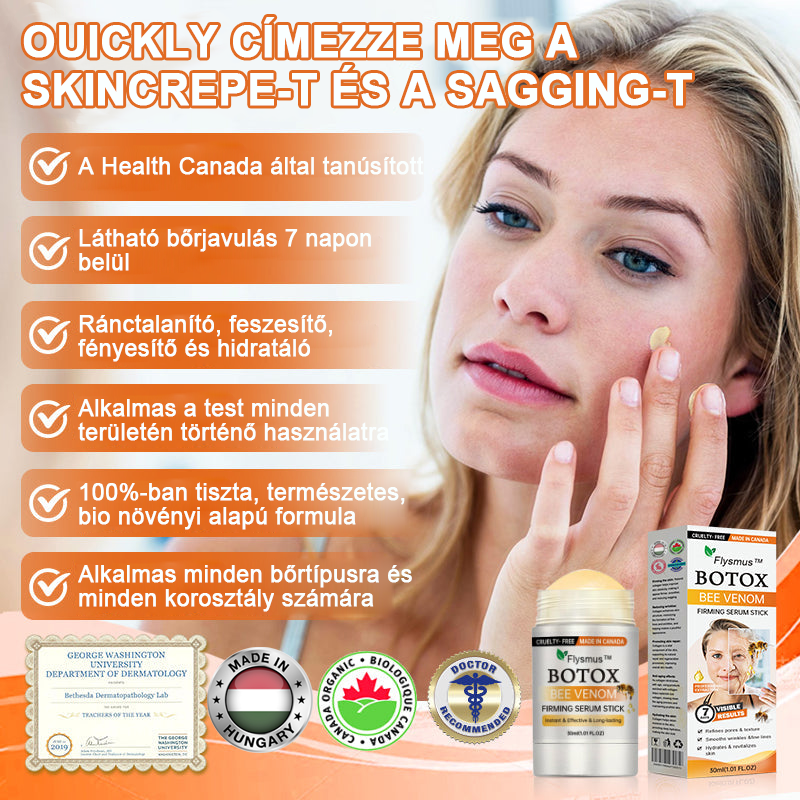 ✨Flysmus™ szérum botox méhméreggel való feszesítéshez🔥UTOLSÓ NAP 70% KEDVEZMÉNY