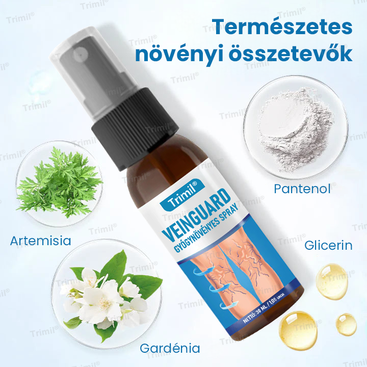 🌿🌿Trimil® VeinGuard Gyógynövényes Spray - ✅ Klinikailag bizonyított, hogy mindössze 7 nap alatt megszünteti a visszereket!