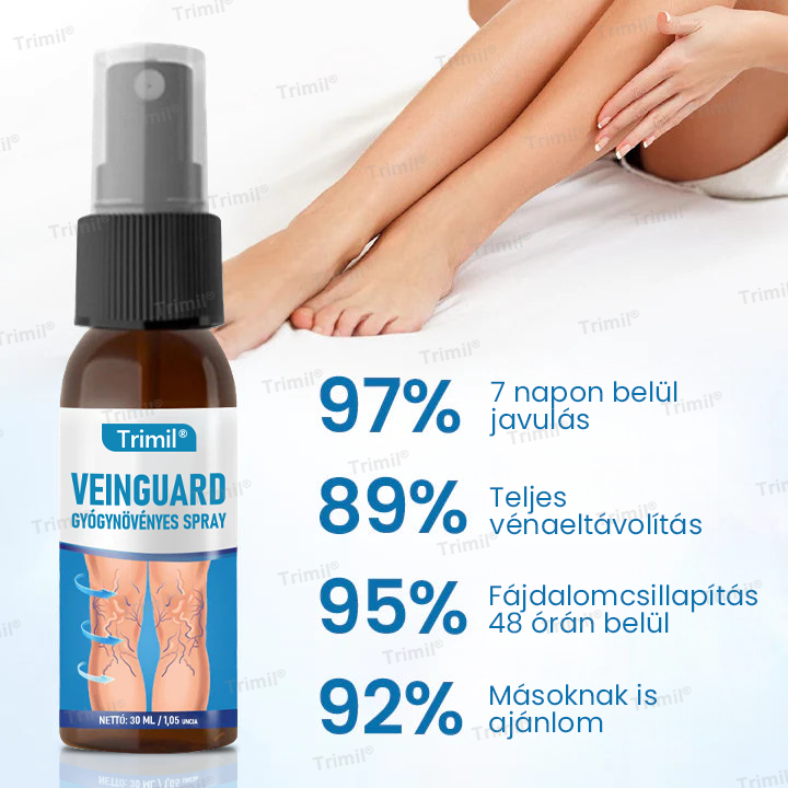 🌿🌿Trimil® VeinGuard Gyógynövényes Spray - ✅ Klinikailag bizonyított, hogy mindössze 7 nap alatt megszünteti a visszereket!