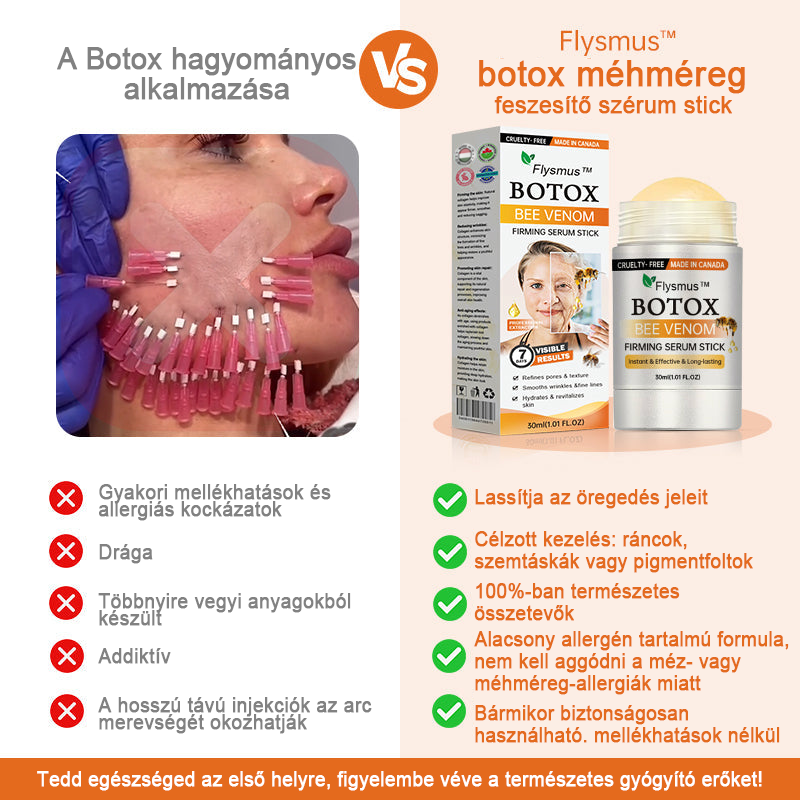 ✨Flysmus™ szérum botox méhméreggel való feszesítéshez🔥UTOLSÓ NAP 70% KEDVEZMÉNY