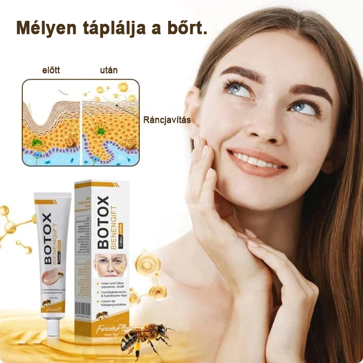 🍀Akció utolsó napja: 70% kedvezmény - ✨Furzero™ méhméreg ránctalanító krém