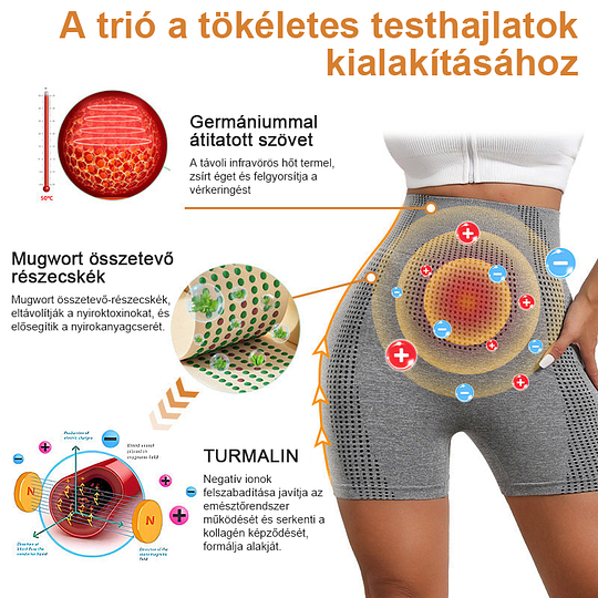 ✨【Készen áll a 2025 nyárra】𝐒𝐡𝐨𝐫𝐭𝐬™ mikrovibrációs masszázsmodul, ionos rostjavító, alakformáló rövidnadrág🌻