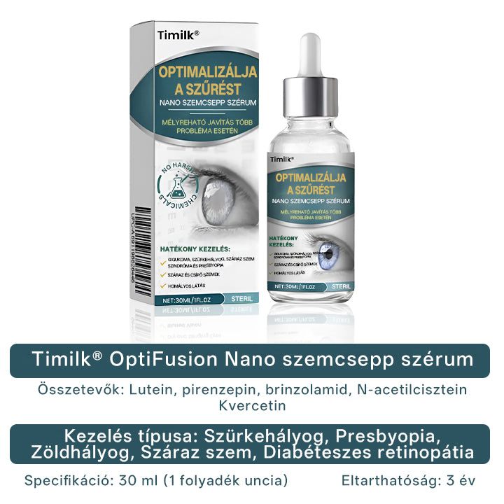 Timilk® OptiFusion Nano szemcsepp szérum🪞