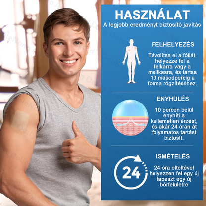 🛡️🛡️FDA Jóváhagyott | Zvoevo®  COPD Enyhítő Tapasz (💝 Köhögés, zihálás, légszomj, köpet, orrdugulás, hörghurut, allergiás tünetek, tüdő kényelmetlenség🫁)
