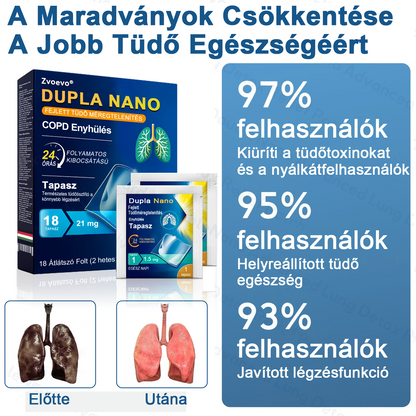 🛡️🛡️FDA Jóváhagyott | Zvoevo®  COPD Enyhítő Tapasz (💝 Köhögés, zihálás, légszomj, köpet, orrdugulás, hörghurut, allergiás tünetek, tüdő kényelmetlenség🫁)