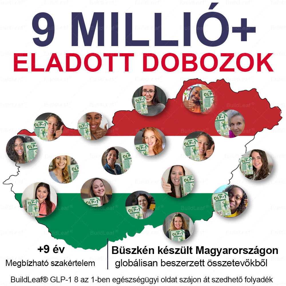 BuildLeaf®🥇 GLP-1 8-az-1-ben Fit &amp; Vital Orális Oldat (Csak napi egyszer, látható változások 7 nap alatt)  Elhízásra, szív- és érrendszeri egészségre, cukorbetegségre, alvási apnoéra, emésztőrendszeri egészségre, ízületi problémákra és még sok másra