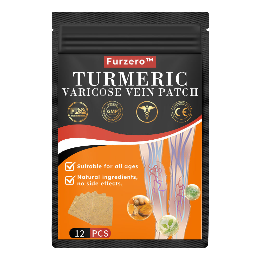 👩‍⚕️Furzero™ kurkuma visszér tapasz(Az SSDV Skin Institute ajánlása)