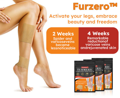 👩‍⚕️Furzero™ kurkuma visszér tapasz(Az SSDV Skin Institute ajánlása)