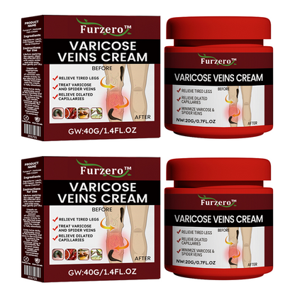 🏥 Furzero™ Pióca visszérkrém (az SSDV Skin Institute által ajánlott)