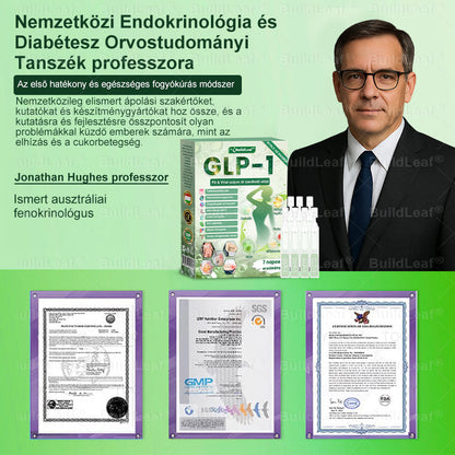 BuildLeaf®🥇 GLP-1 8-az-1-ben Fit &amp; Vital Orális Oldat (Csak napi egyszer, látható változások 7 nap alatt)  Elhízásra, szív- és érrendszeri egészségre, cukorbetegségre, alvási apnoéra, emésztőrendszeri egészségre, ízületi problémákra és még sok másra